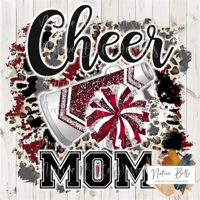 Cheer Mom Shirt (Pom Poms)