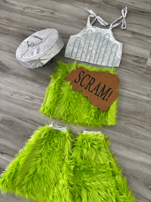 Oscar the Grouch Costume – Green Trash Can Character Costume | Sesame Street Inspired