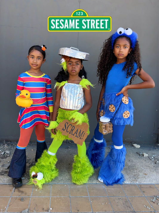 Oscar the Grouch Costume – Green Trash Can Character Costume | Sesame Street Inspired