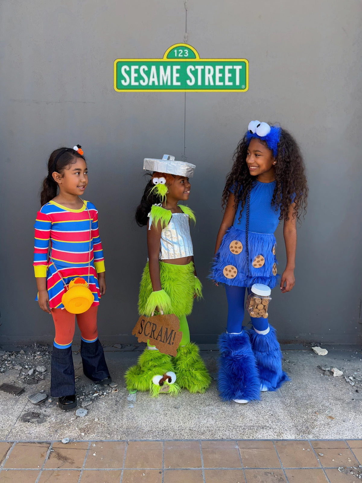 Oscar the Grouch Costume – Green Trash Can Character Costume | Sesame Street Inspired