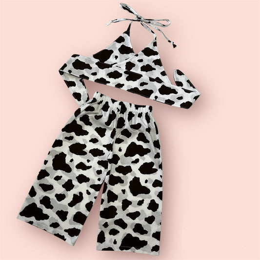 Cow Print Set