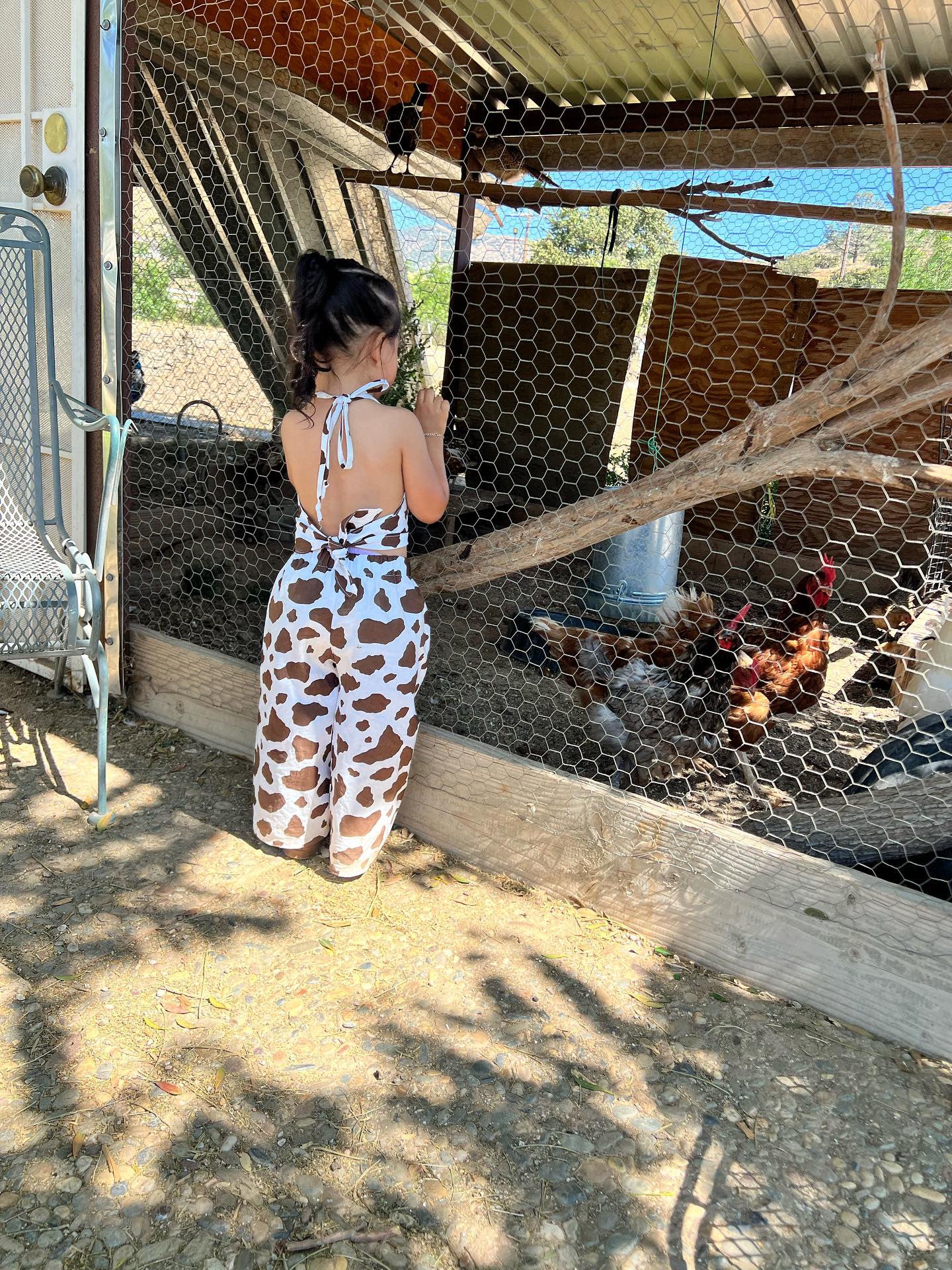 Cow Print Set