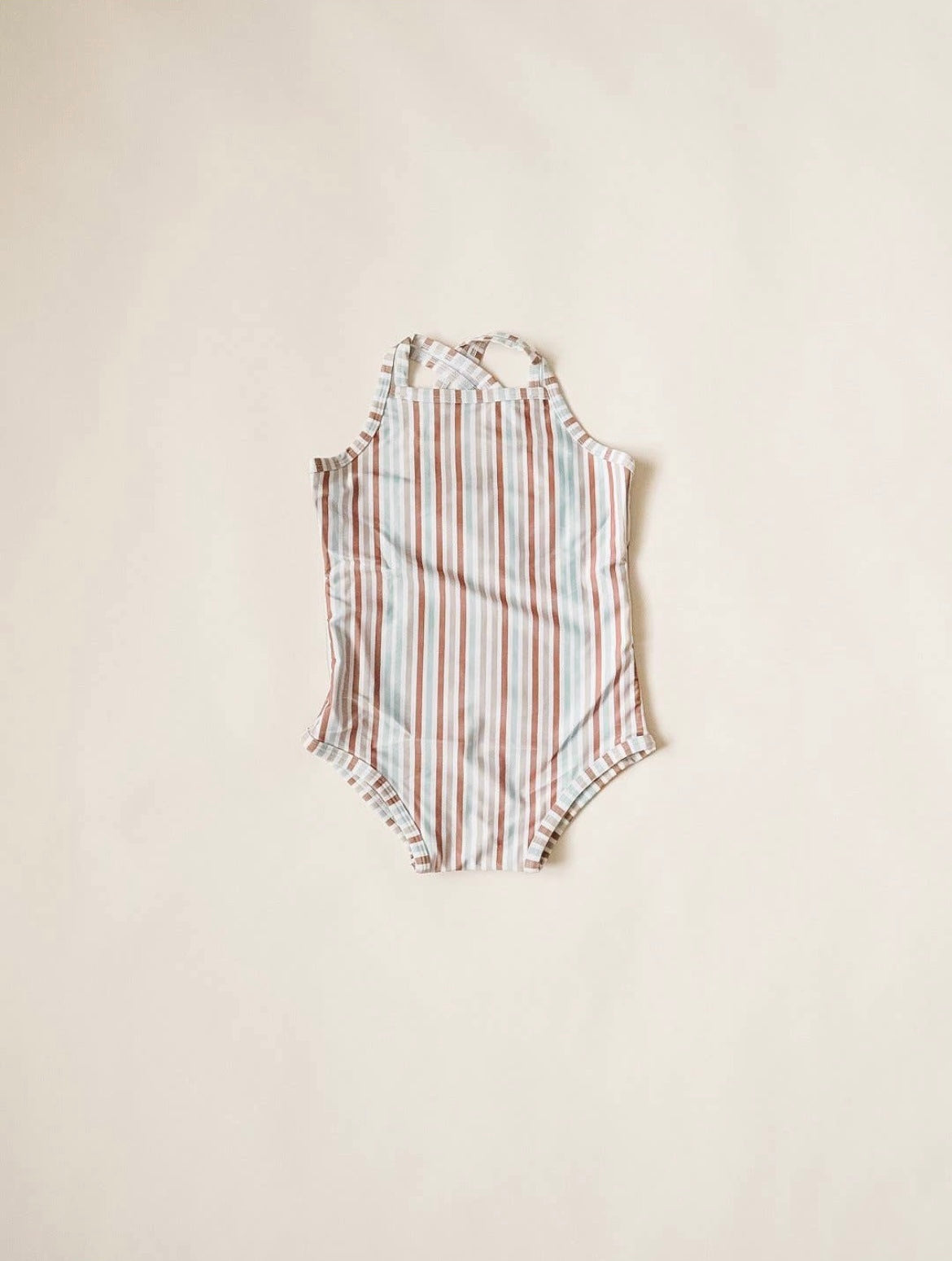 Basix One Piece Swimsuit- Summer Stripes