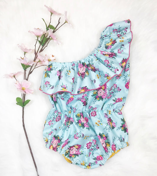 Lily One Shoulder Romper