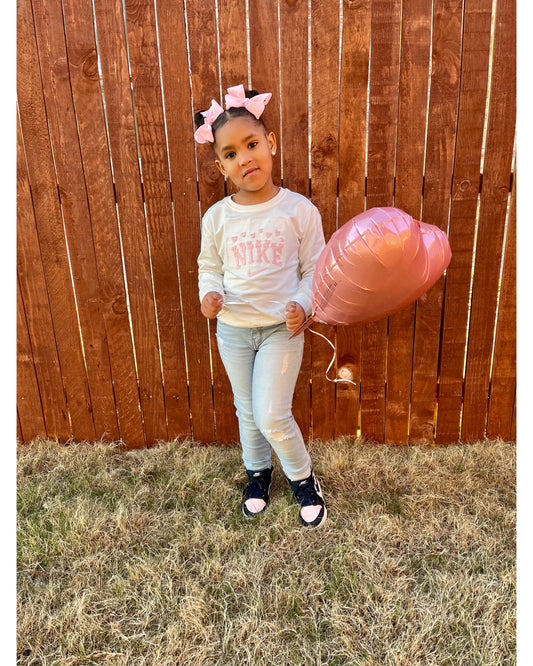 Pink Hearts Sweatshirt