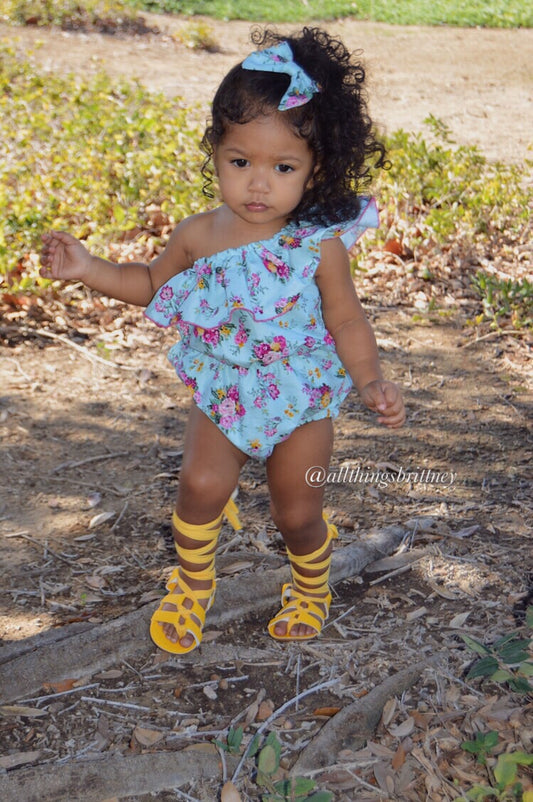 Lily One Shoulder Romper