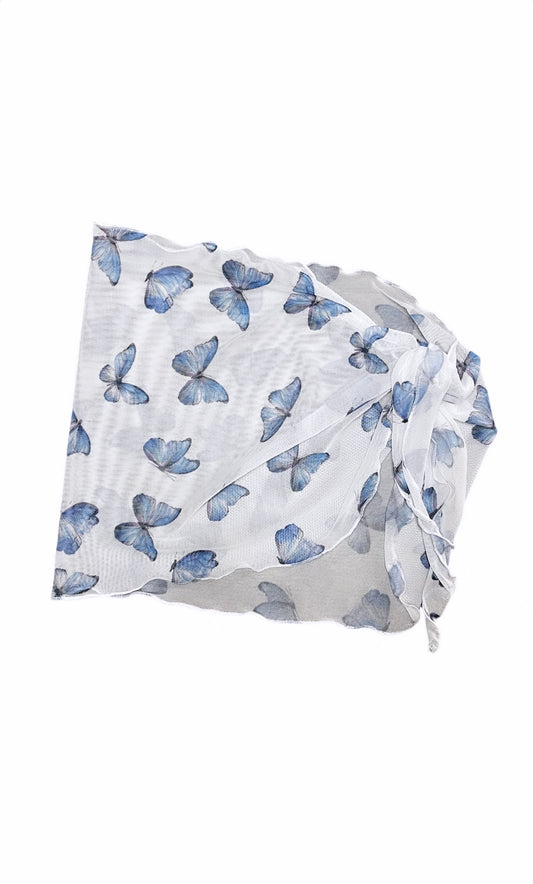 Social Butterfly Sarong