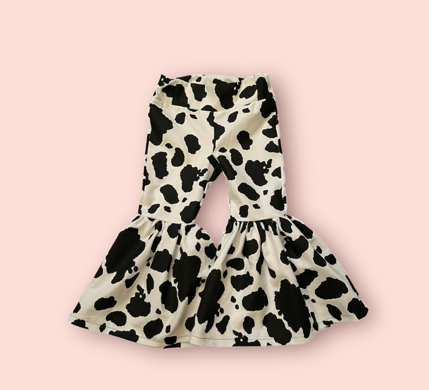 Cow Print Bell Bottoms